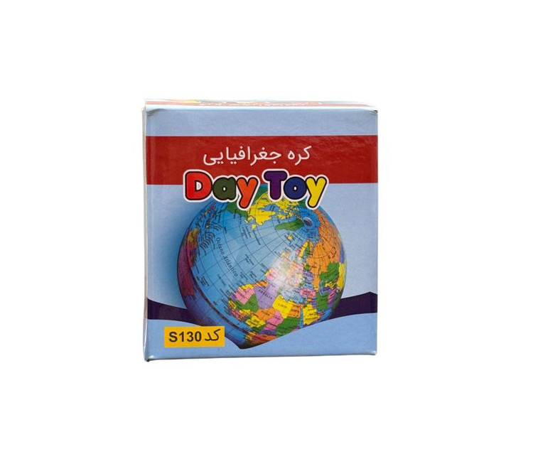 کره جغرافیایی رومیزی DayToy مدل S130 سایز 13 سانتیمتر